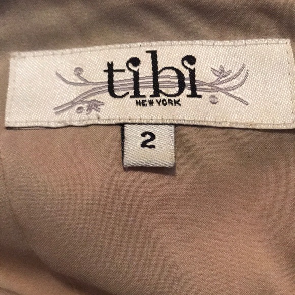 Tibi New York Dress Size 2 Floral Ruffle Jewels - Picture 7 of 8